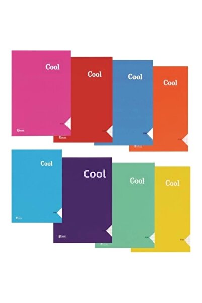 Keskin Colors Keskin Color Cool A4 80 de coli Caiet cu copertă PP cu cusături