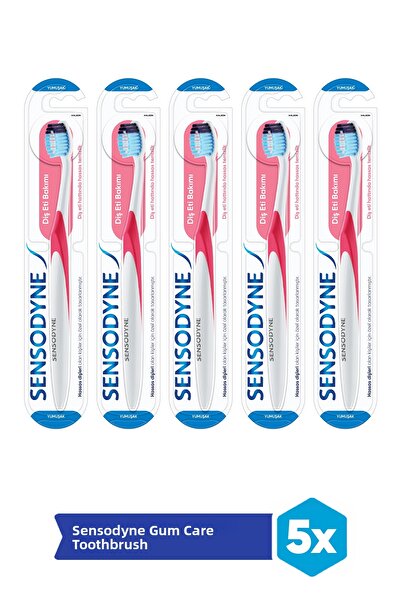 Sensodyne فرشاة العناية باللثة × 5 قطع