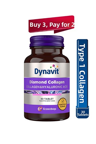 Dynavit 30 Tablets Collagen and Hyaluronic Acid