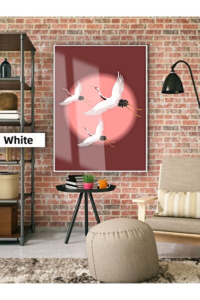 Harika bir ev HARİKABİREV | MODEL DE PĂSĂRI ÎN STIL JAPONEZ ROZ | TABLĂ DE ST...