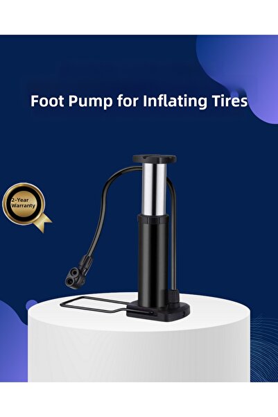 ZERO LAND Sptrns Foot Operated Air Pump Suitable for Car and Bicycle (111822)