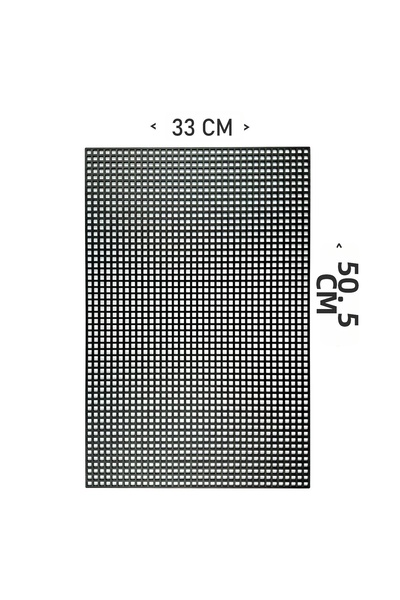 Sultan Пластмасова торбичка от канвас 50,5X33 см, черна