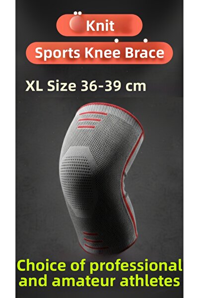 Veltomed واقي ركبة رياضي محبوك ثلاثي الأبعاد مقاس XL لتخفيف الآلام وحماية الر...