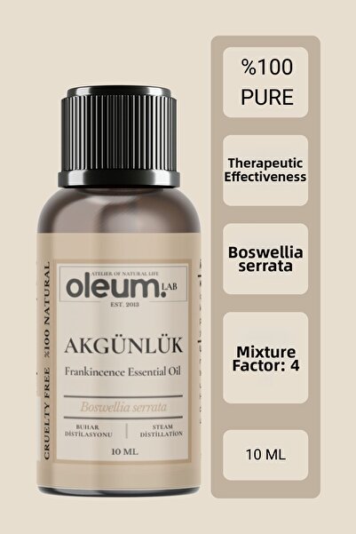Oleum Lab Akgünlük Essential Oil 10 ml 100% Pure & Therapeutic Effectiveness ...