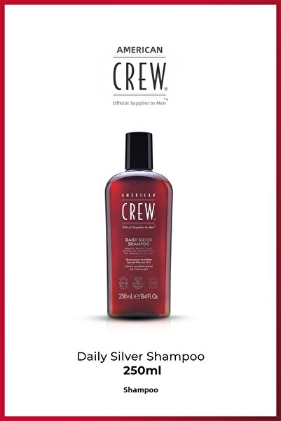 American Crew شامبو ديلي سيلفر 250 مل - شامبو أرجواني |   مُعادل لون الشعر ال...