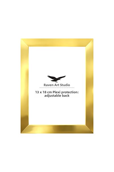 Raven Art Studio Ποτάλα 13x18 εκ. Χρυσό Πλαίσιο Εγγράφων Φωτογραφιών και Αφισ...