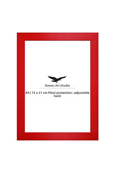 Raven Art Studio Potala A5-15x21cm Roșu pentru imagini, fotografii, documente...