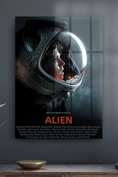 Decovetro Poster de film Alien din sticlă