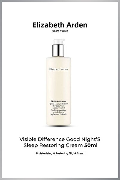 Elizabeth Arden فرق واضح كريم استعادة النوم الليلي الجيد 50 مل