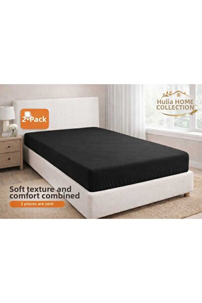 Altıntaş soft 2 Pieces Combed Cotton Elastic Sheets Single Size Cotton Soft T...