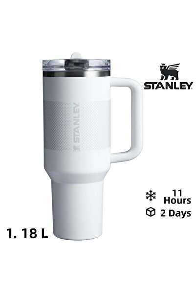 Stanley The Quencher Protour Flip Straw Tumbler Thermos with Straw 1.18 Lt Fl...