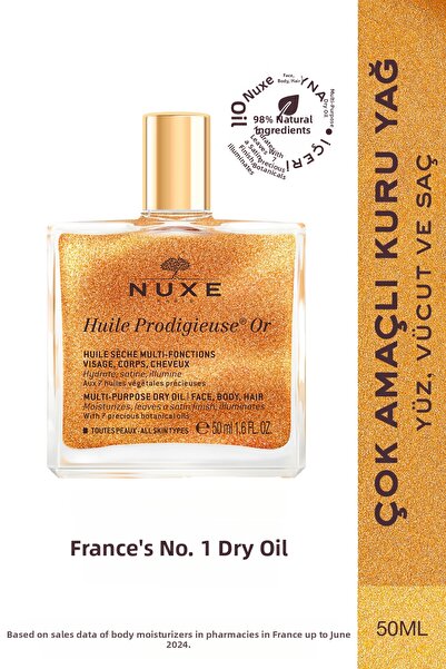Nuxe Huile Prodigieuse Or 50 ml