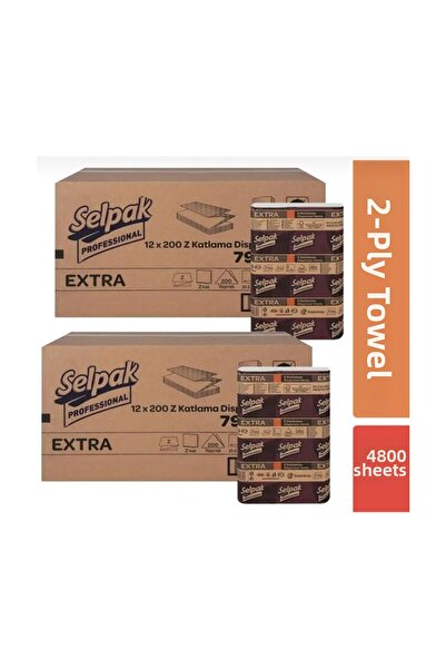 Selpak Dispenser Z Fold Towel 200 X 24