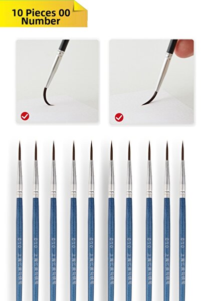 MOZIUR Watercolor Paint, Acrylic Paint, Gouache Paint, Oil Paint, Painting Br...