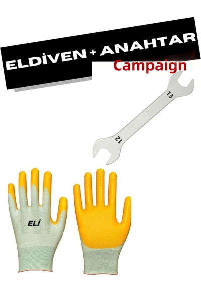 ALANRAF Steel Shelf Installation Set (Gloves + Wrench Set of 2), Warehouse Sh...