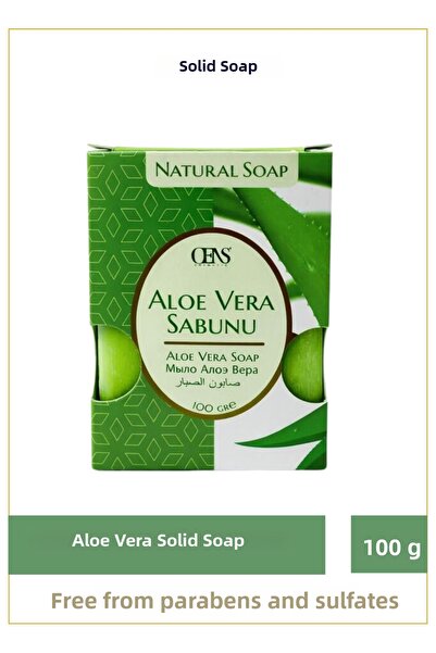 LAWİN Aloe Vera Solid Soap – Natural Soap for Dry Skin That Moisturizes and M...