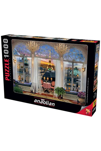 Anatolian Puzzle أحجية الصور المقطوعة 1000 قطعة - منظر شرفة باريس 1091