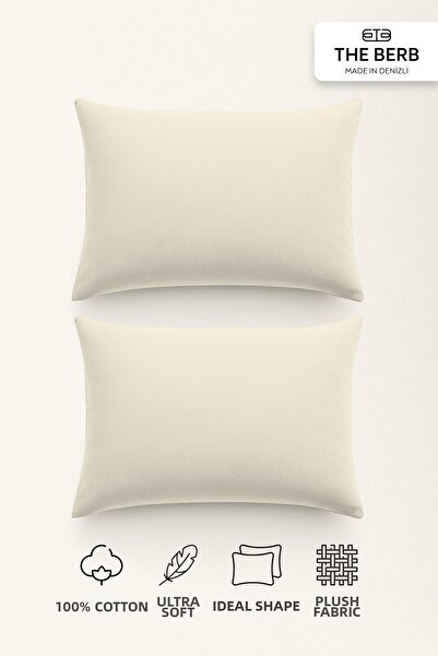 The Berb |   Set of 2 Combed Cotton Pillowcases |   100% Cotton |   50 X 70 c...