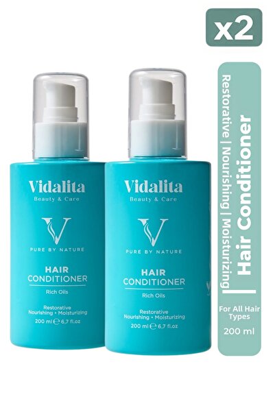 Vidalita Beauty & Care 2 كريم للعناية بالشعر – زيوت غنية (أرغان، جوجوبا وكيرا...