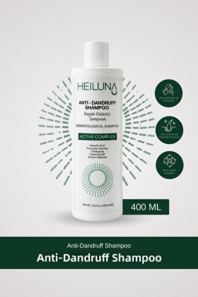 Heiluna Anti-Dandruff Shampoo with Salicylic Acid and Selenite Support 400 ml