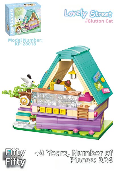 Vagonlife مجموعة ألعاب كيبللي لافلي ستريت/متجر القصص المصورة من سلسلة كيوت ست...