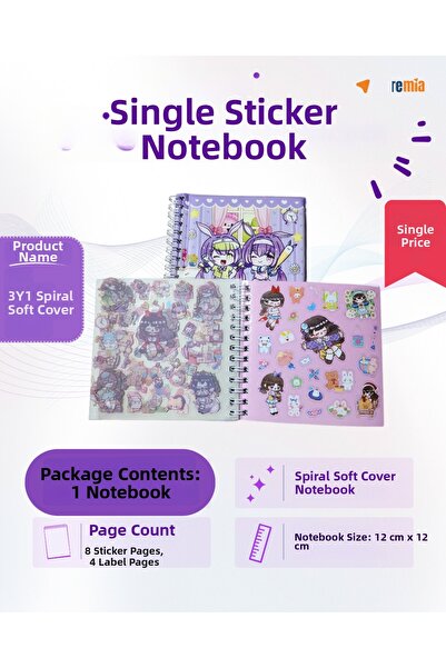 KATREMİA (1-4) Sticker Notebook