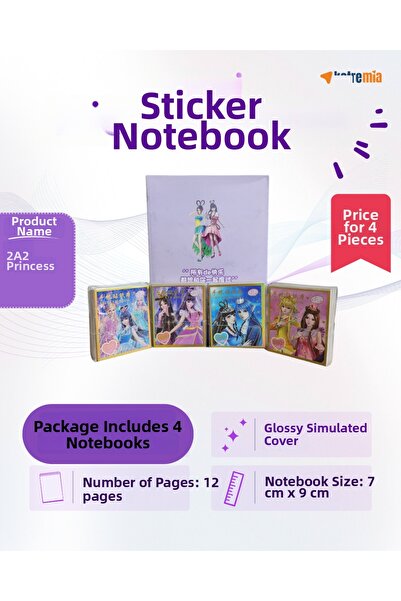 KATREMİA (1-4) Sticker Notebook
