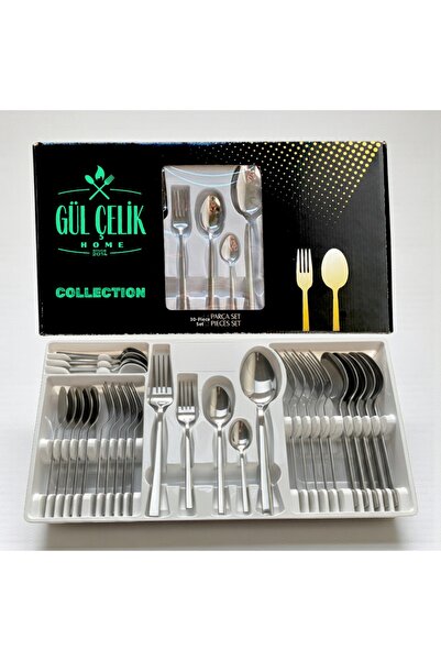 KAVEH 30 Piece Cutlery Set for 6 People Simple Plain Model Boxed Product