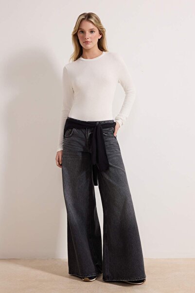 Trendyol Collection Ecru Gestrickter Body TWOAW25BD00014