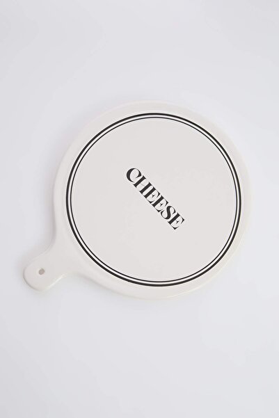 TRENDYOLMİLLA HOME Bedruckter Keramik-Käseteller 26 cm