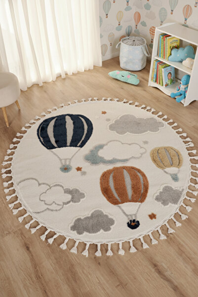 ESSENSE HOME & LİVİNG TİNKY Yumuşak Bukleli Yumuşak Peluş Post Shaggy Krem Ço...