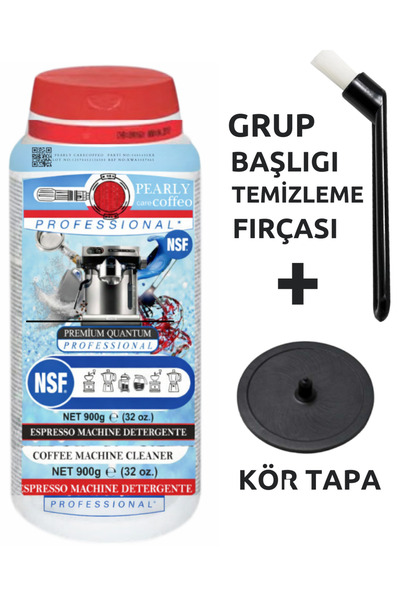 PEARLY CARE COFFEO Espresso Kahve Makinesi Temizleyici Toz Deterjan Puly Caff...