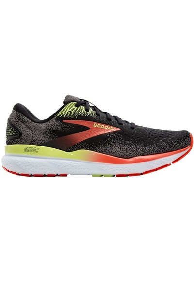 Brooks Pantofi alergare barbati Ghost 16 SS 2025-Negru/Portocaliu-47 1/2