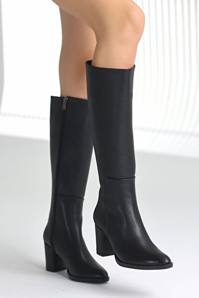 kajal ayakkabı SLÇ 103 Čizme sa patentnim zatvaračem Debela potpetica paketa