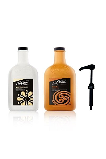 Da Vinci Davinci Gourmet 3 lü Sos Fırsat Seti (Beyaz Çikolata, Karamel, 30 ML...