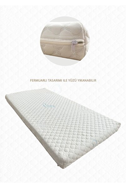 temosan mobilya 60x120 Karyolaya, Beşiğe Uyumlu Sünger Bebek Yatağı