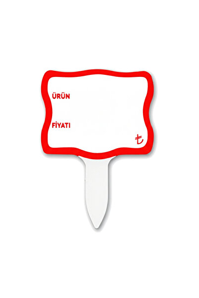 MT Silinebilir Tatlıcı Baharat Kuruyemişci Mini Fiyat Etiketi 20 li Pk