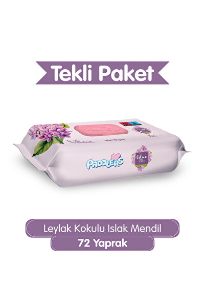 Paddlers Leylak Kokulu 72'li Islak Mendil