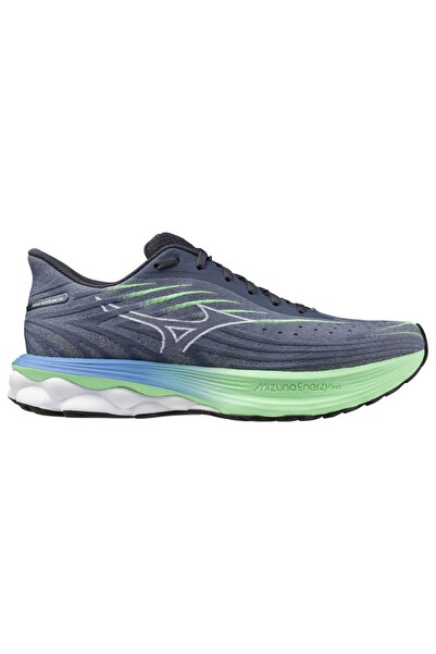 MIZUNO Pantofi alergare barbati Wave Skyrise 6 SS 2025-Gri/Verde-44 1/2