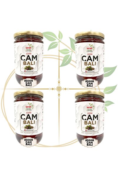 Baştan Yöresel 4lü 850 gr Çam Balı