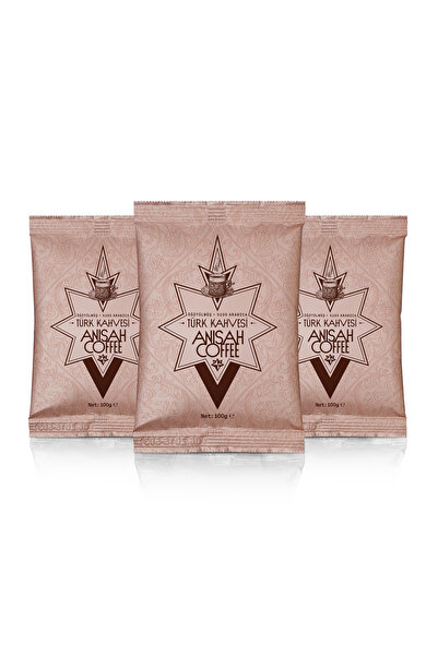 Anisah Coffee Türk Kahvesi 100 gr 3'lü paket