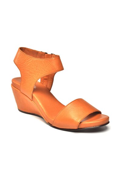 Zeynep Sıradağlı Sandale Ortopedice Pietra Piele Naturală Bronz