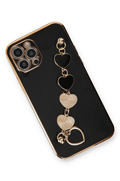 FREEDOM STOREE حافظة نيو فيس لهاتف ايفون 12 برو من السيليكون - اسود