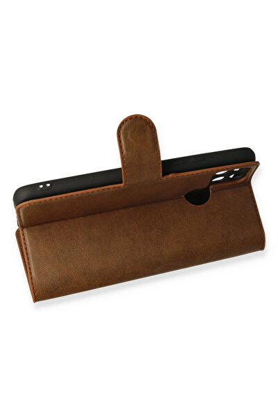 FREEDOM STOREE حافظة نيو فيس ريلمي C25 تريند اس بلس - أسمر ضارب للصفرة