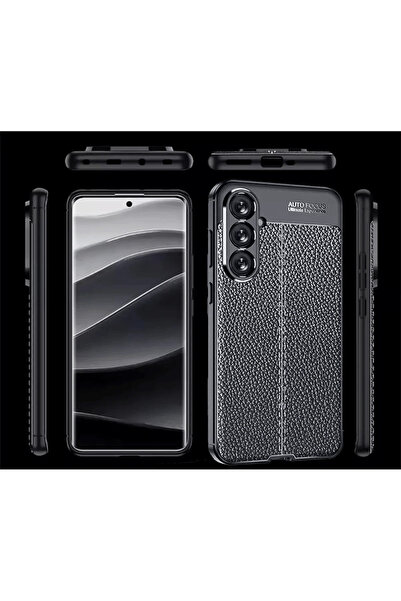 TBL DEKOR غطاء Newface Samsung A56 للتركيز التلقائي - أزرق داكن