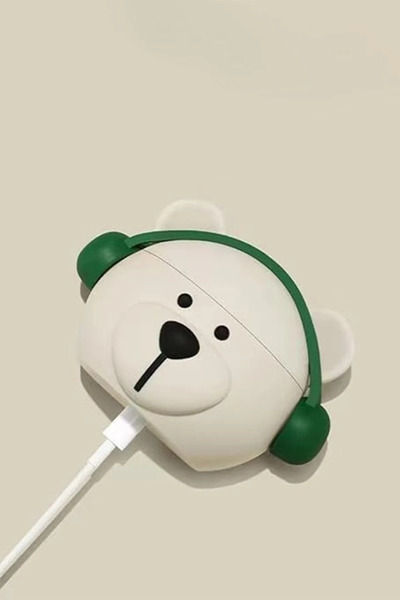 POYRAZ MARKET غطاء سيليكون لسماعات ايربودز 3 (الجيل الثالث) من نيو فيس - نمط 7