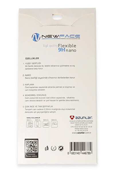 POYRAZ MARKET واقي شاشة Newface Samsung Galaxy S24 6D مضاد للكهرباء الساكنة م...