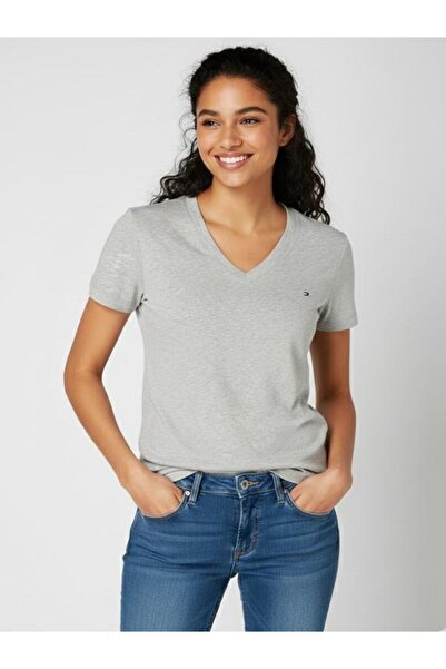 Tommy Hilfiger T-shirt New WW0WW27736 Viola Slim Fit