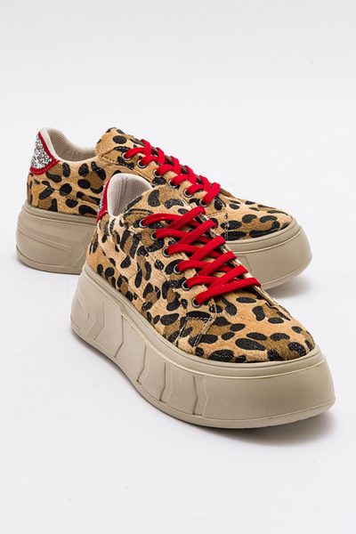 Zeynep Sıradağlı Leopárd mintás Abalin női sportcipő