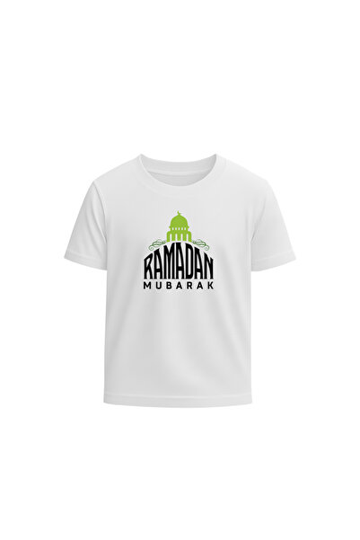 PRINTSHOP4ME Ramadan Mubarak Round Neck T-shirt Design For Kids Both Boys And...